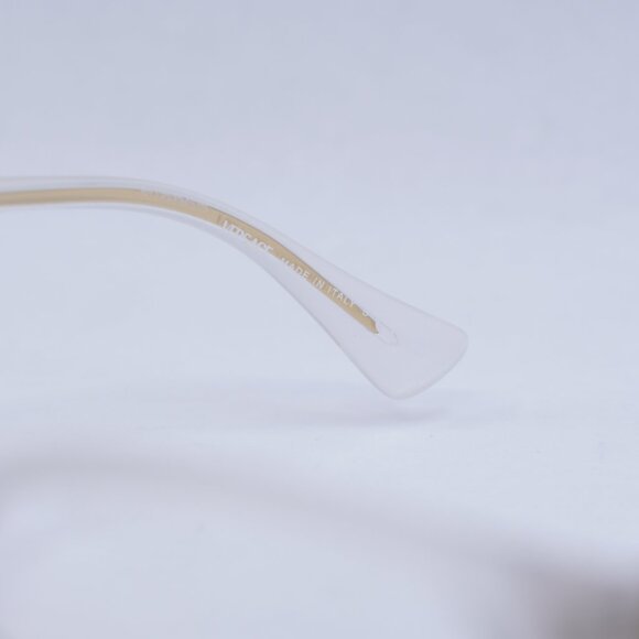 🕶️ New Versace VE3332D 5391 Eyeglasses - Opal Milk Frame 55mm - Picture 8 of 11